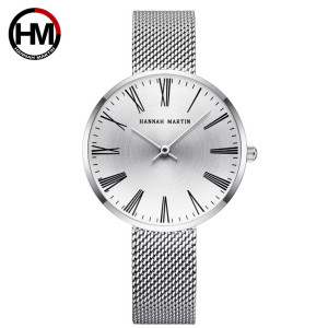 Dámske kovové hodinky