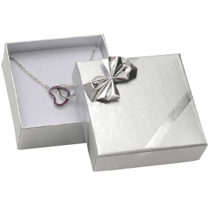 Darčeková krabička strieborná