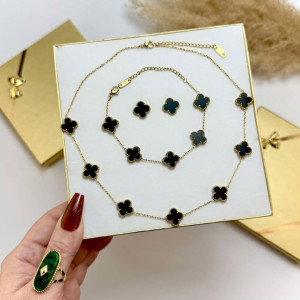 Dámska oceľová súprava s krabičkou Olivia