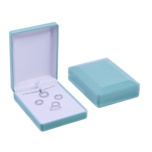 Semišová krabička mint