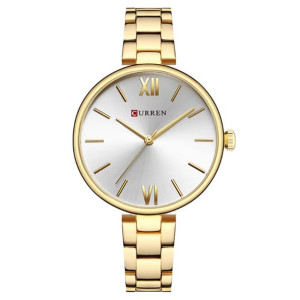 Dámske pozlátené hodinky EMA