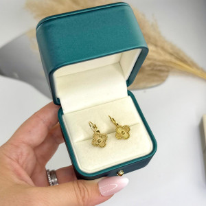 Dámske oceľové náušnice visiace