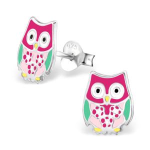 Detské strieborné náušnice