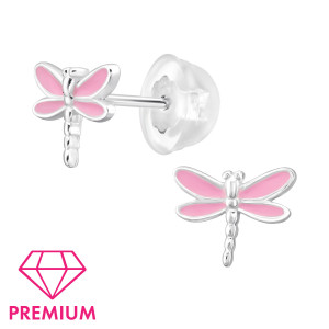 Strieborné náušnice VÁŽKA