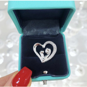 Strieborný prívesok srdce