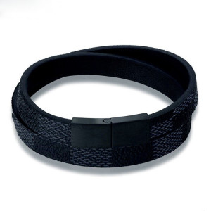 Pánsky kožený náramok