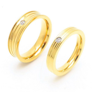 Pánska oceľová obrúčka