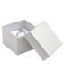 Biela papierová darčeková krabička