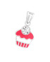 Detský strieborný prívesok muffin
