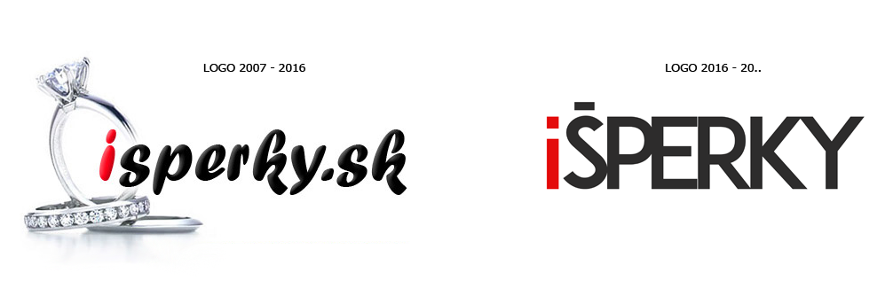Naše nové logo. Logo šperky sú išperky
